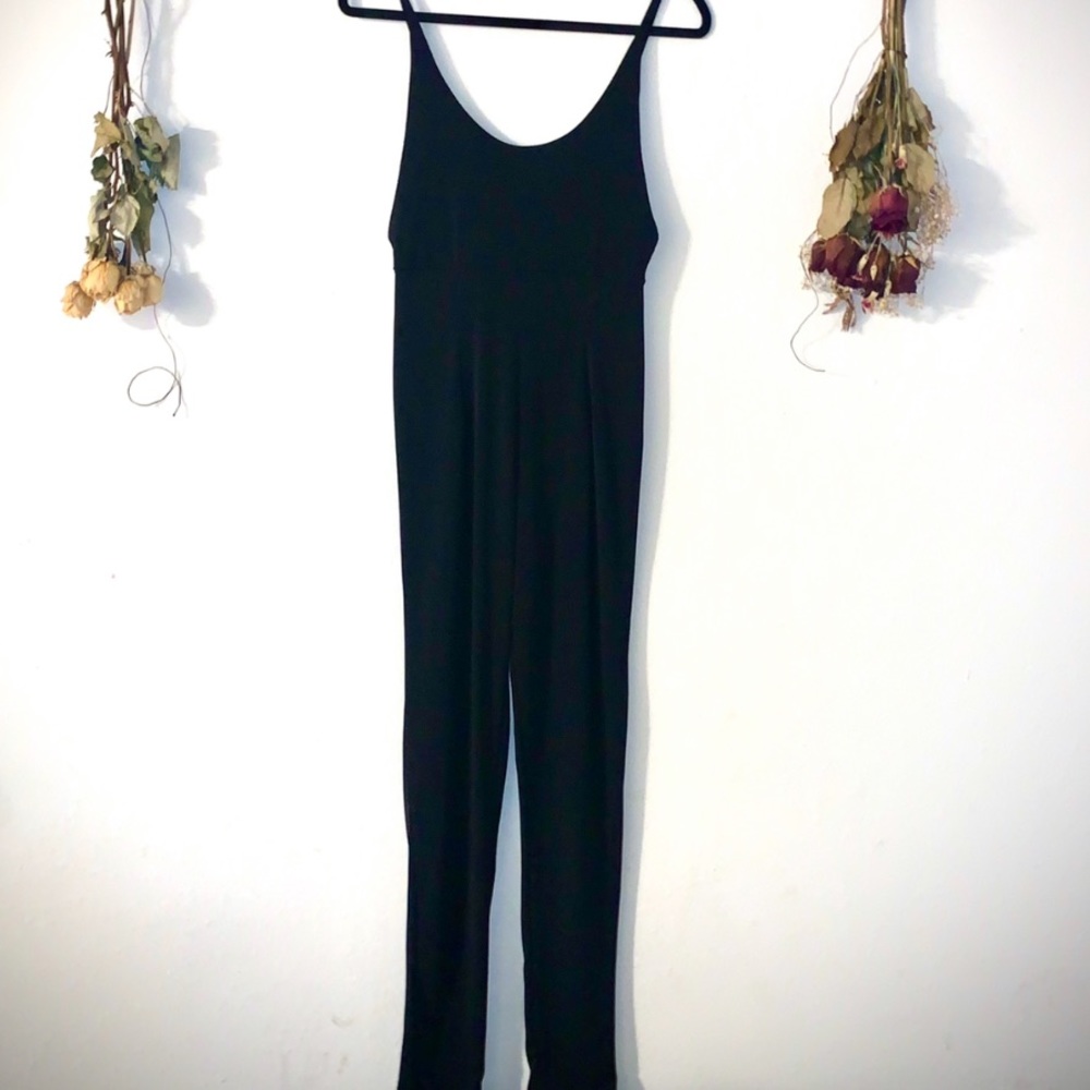 Windsor skinny leg jumpsuit black